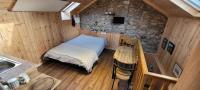 Katil atau katil-katil dalam bilik di Quarvue Loft