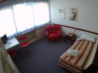 Łóżko lub łóżka w pokoju w obiekcie Albergo Residence Italia Vintage Hotel