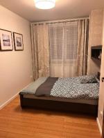 Posteľ alebo postele v izbe v ubytovaní Apartament Bluszcz