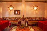 Posezení v ubytování Riad Amira Luxury Palace
