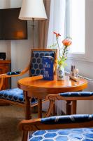 Een zitgedeelte bij Dikker & Thijs Hotel