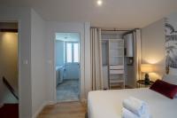 Posteľ alebo postele v izbe v ubytovaní The Adour - Apartment 42 m