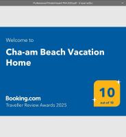 Certifikát, hodnocení, plakát nebo jiný dokument vystavený v ubytování Cha-am Beach Vacation Home