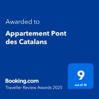 Certifikát, ocenenie alebo iný dokument vystavený v ubytovaní Appartement Pont des Catalans