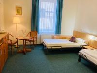 Postel nebo postele na pokoji v ubytování Penzion Hotelu Central