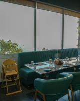 Et opholdsområde på Agastya Sea View Resort & Spa