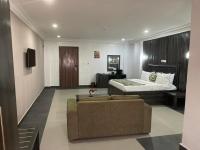 Χώρος καθιστικού στο Ofas AA Hotel And Apartment