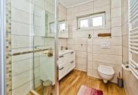 Koupelna v ubytování House Brapa