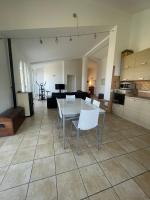 A kitchen or kitchenette at Villa Karillos