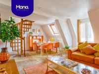 Część wypoczynkowa w obiekcie L'Oasis - Chaleureux duplex - Centre Ville de Caen