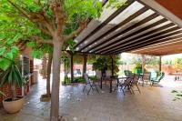 A garden outside Elegant Villa in Playa Honda with Private Pool
