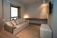 Telewizja i/lub zestaw kina domowego w obiekcie Hotel Carla
