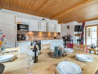 Kuchnia lub aneks kuchenny w obiekcie Alpensteinbock Saalbach B