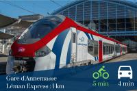 Plan piętra w obiekcie HOMEY COLIBRI - New / Free parking/ Proche Gare Annemasse / Aux portes de GenèveGenève