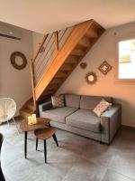 Posedenie v ubytovaní Résidence hôtelière les hameaux de saint cyprien appartement 2 chambres