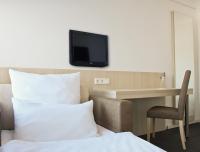 TV a/nebo společenská místnost v ubytování Viva Hotel Lübeck