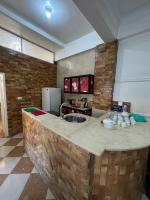 Kuchyň nebo kuchyňský kout v ubytování Tara Apartments