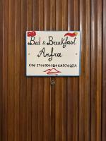 Anfra B&B tanúsítványa, márkajelzése vagy díja