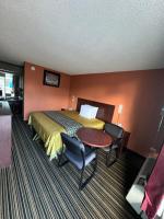Ein Sitzbereich in der Unterkunft labh inc Motel