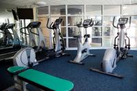 Das Fitnesscenter und&#47;oder die Fitnesseinrichtungen in der Unterkunft Seaside Resort