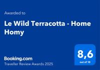 Certifikát, hodnocení, plakát nebo jiný dokument vystavený v ubytování Le Wild Terracotta - Home Homy