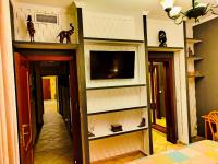 TV a/nebo společenská místnost v ubytování The Magic House