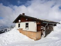 Obiekt Mountain hut right in the Kitzbühel ski area zimą