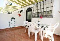 A patio or other outdoor area at Albatros Playa Club