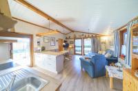 Kuchyň nebo kuchyňský kout v ubytování Ferienhaus Strandkorb