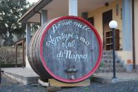 Agriturismo Val di Nappoに飾ってある許可証、賞状、看板またはその他の書類