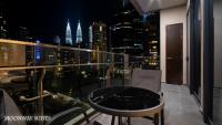 Harmony Luxury Suites At The Manor KLCCにあるバルコニーまたはテラス