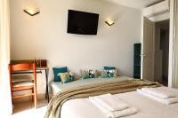 Posteľ alebo postele v izbe v ubytovaní T2 Dolce Vita - Vue Mer, Piscine & Plage