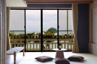 Hotel Yagajisoにあるバルコニーまたはテラス