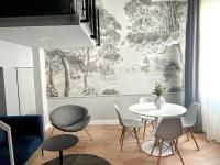 Część wypoczynkowa w obiekcie MINT Boutique Studio Apartments