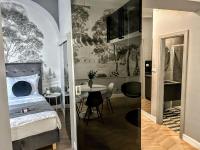 Część wypoczynkowa w obiekcie MINT Boutique Studio Apartments