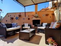 A seating area at Attico Talenti