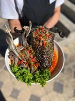 Comida en el hotel o alrededores