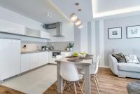 Kuchyňa alebo kuchynka v ubytovaní Apartment Masarska
