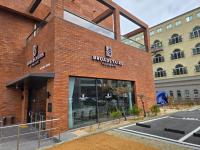 Byggingin sem hótelið er í