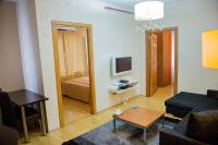 TV a/nebo společenská místnost v ubytování Airport Residence