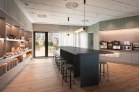 Kuchyň nebo kuchyňský kout v ubytování B&B HOTEL Valencia Ciudad de las Ciencias