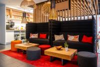 Serways Hotel Weiskirchen Nordにあるシーティングエリア