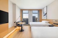 Fairfield by Marriott Hangzhou Gongshuにあるベッド