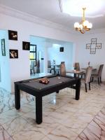 Posezení v ubytování Hôtel Hawaii