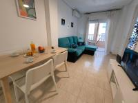 A seating area at Cozy apartment in downtown area
