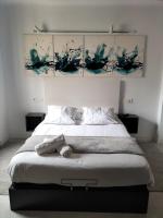 Posteľ alebo postele v izbe v ubytovaní Innova Spaces Málaga