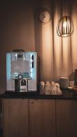 Kuchyň nebo kuchyňský kout v ubytování CVJM Düsseldorf Hotel & Tagung