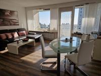 Posezení v ubytování Meerblick Ferienwohnung