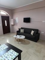 TV a/nebo společenská místnost v ubytování Savvas&Katia's luxury studio