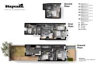 Půdorys ubytování Charming 6-bed Near Alexandra Park - Free Parking